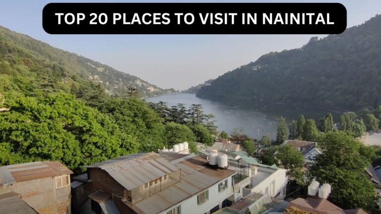 PLACES TO VISIT IN NAINITAL