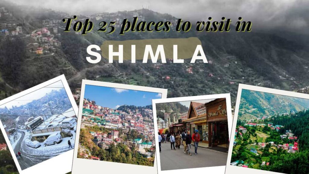 places to visit in Shimla