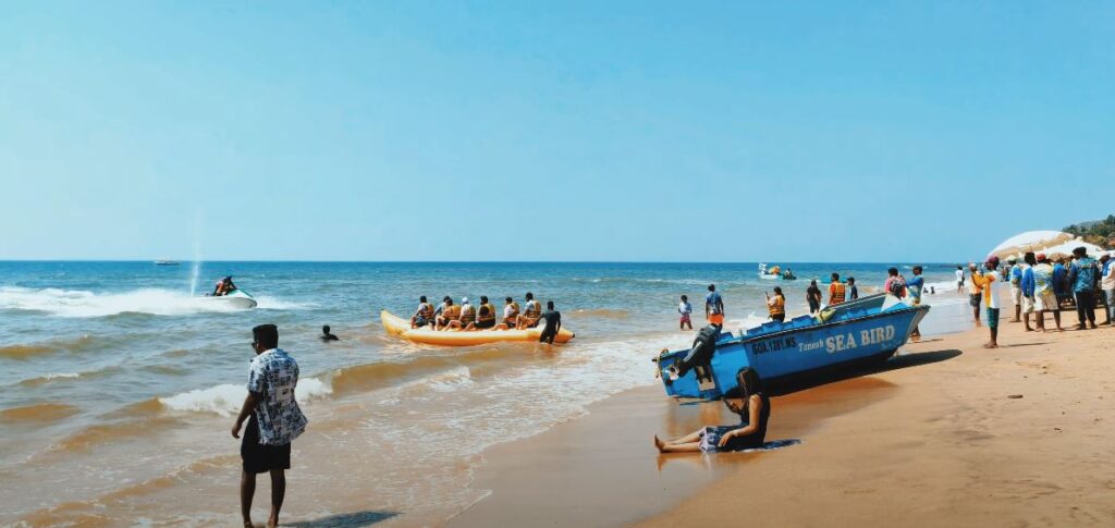 Anjuna Beach- Places to visit in Goa